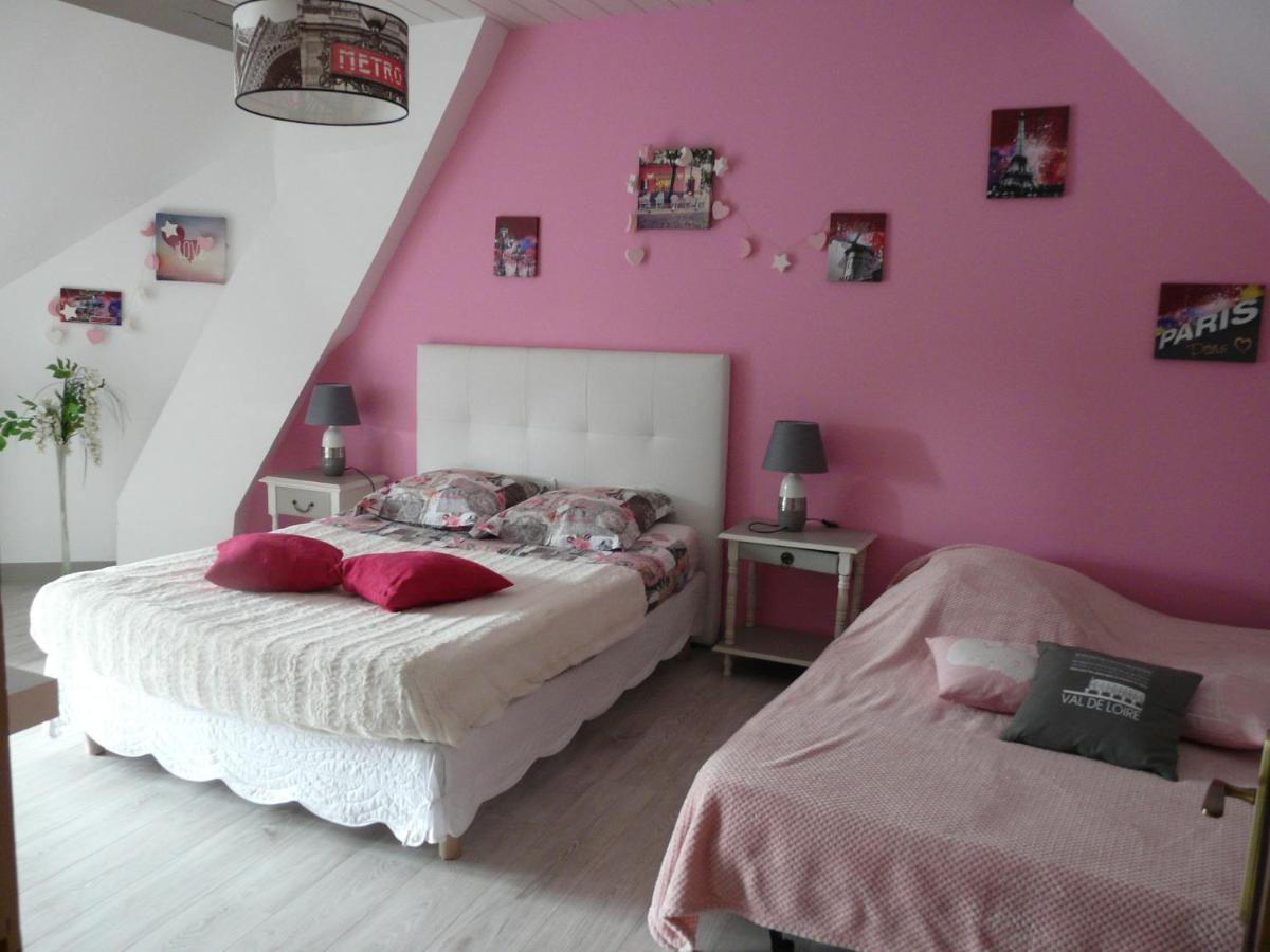 Les Hirondelles Bed & Breakfast Onzain Exterior foto